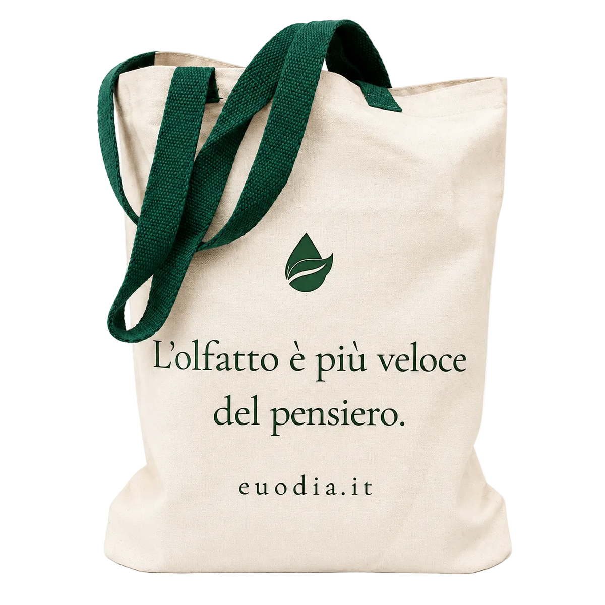 Shopper EUODIA Premium — Borsa in Cotone con Soffietto