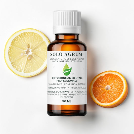 Solo agrumi miscela di oli essenziali puri Euodia