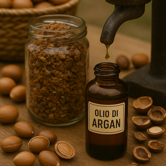 Estrazione dell'Olio Vegetale di Argan