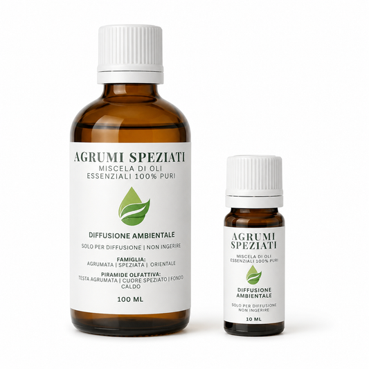 Agrumi Speziati – miscela di oli essenziali 100% puri