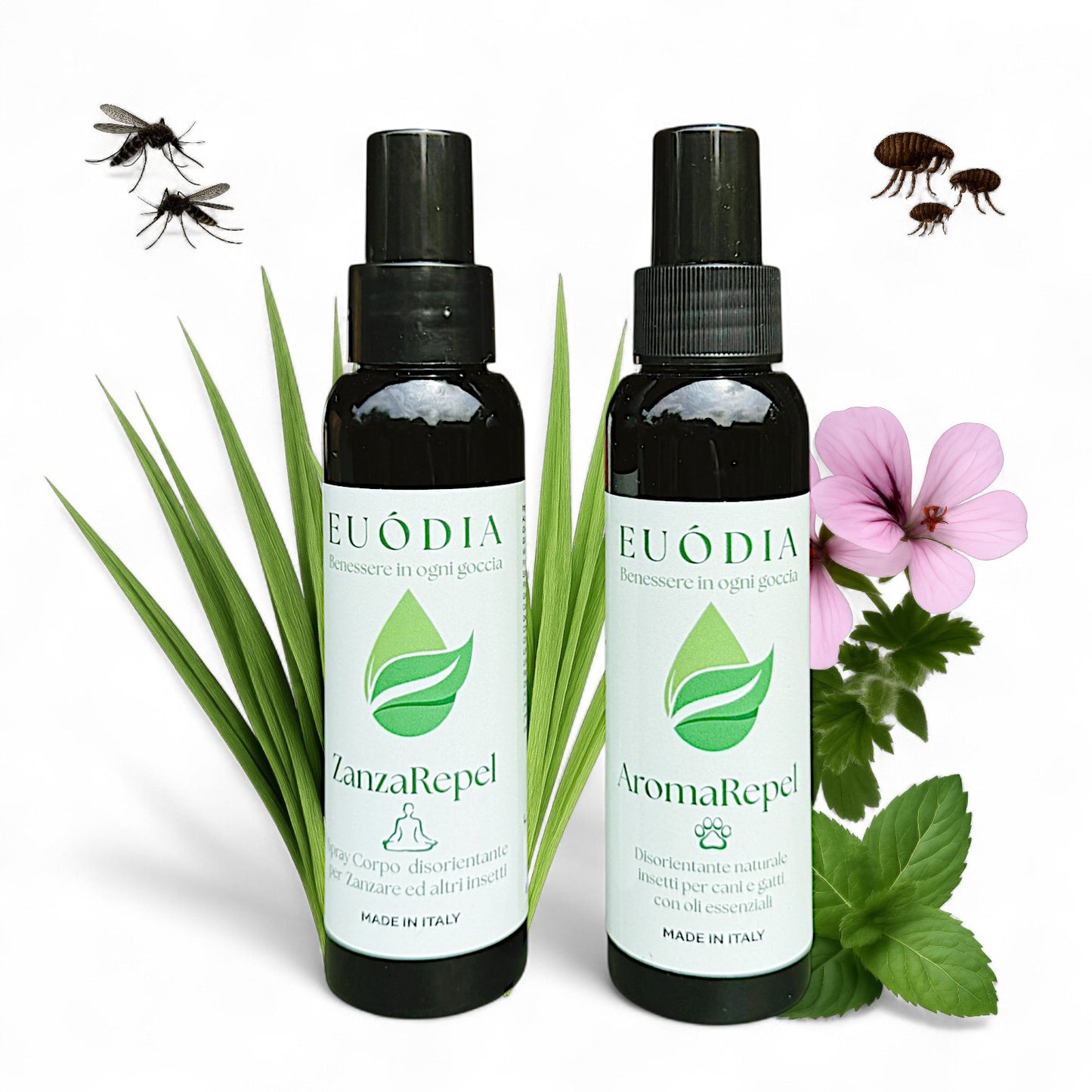 Kit Repel: Protezione Naturale Zanzare e Pulci