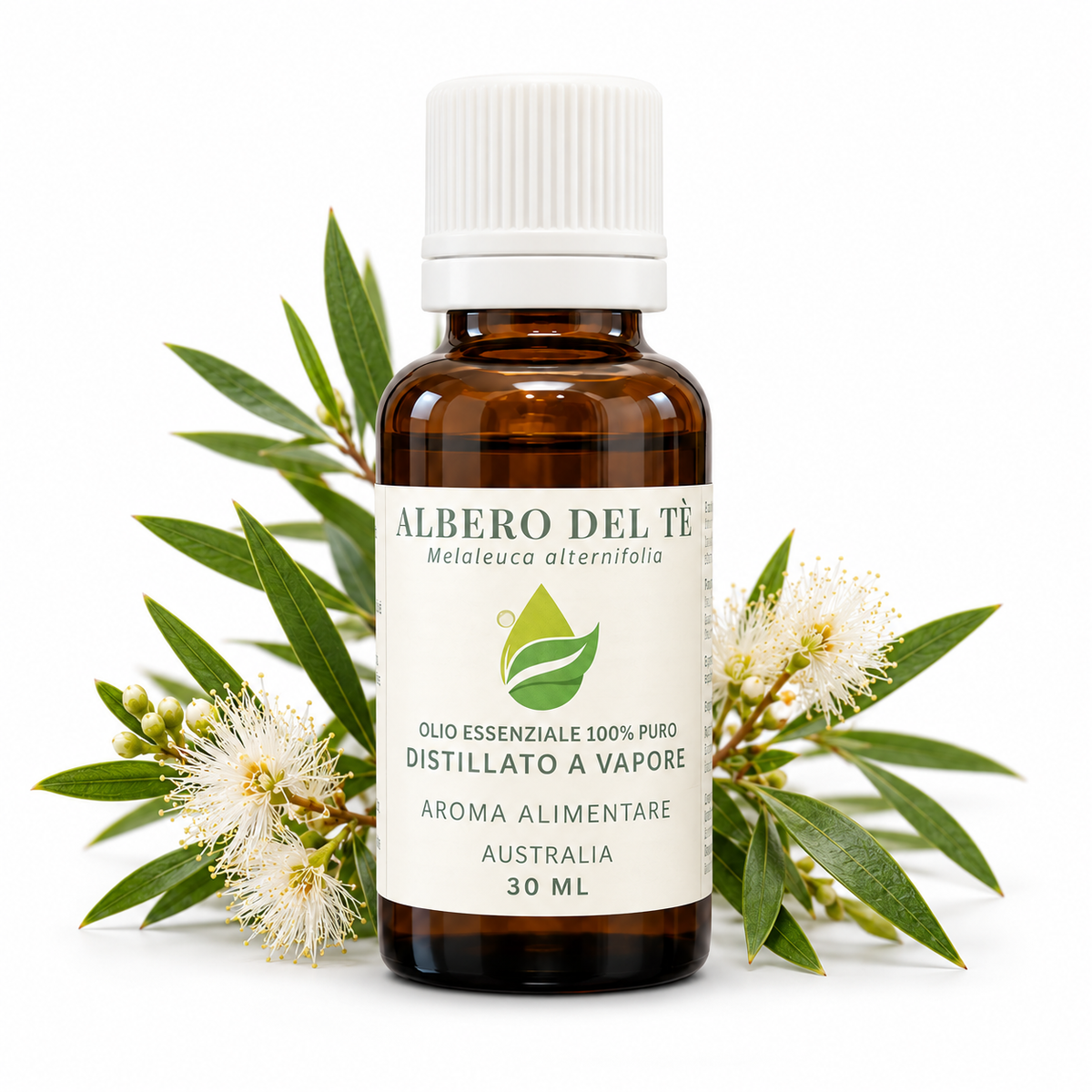 Olio Essenziale di Albero del Tè, Tea Tree Oil