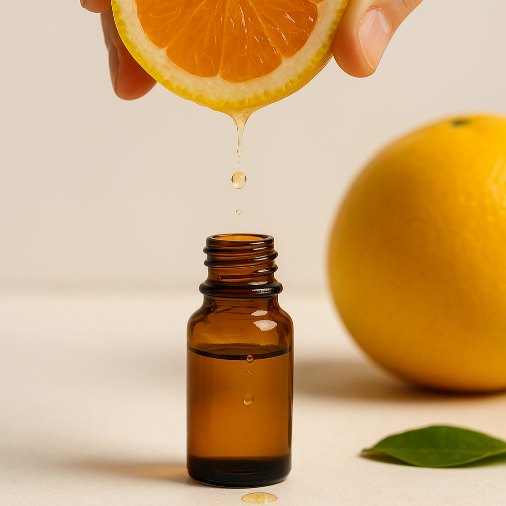 spremitura a freddo delle bucce dell'arancio