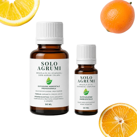 Solo Agrumi Italiani con Oli Essenziali di Limone Mandarino e Arancio Dolce Euodia