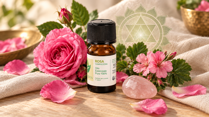 Quarto Chakra (Anahata): oli essenziali per il cuore e l'apertura emotiva