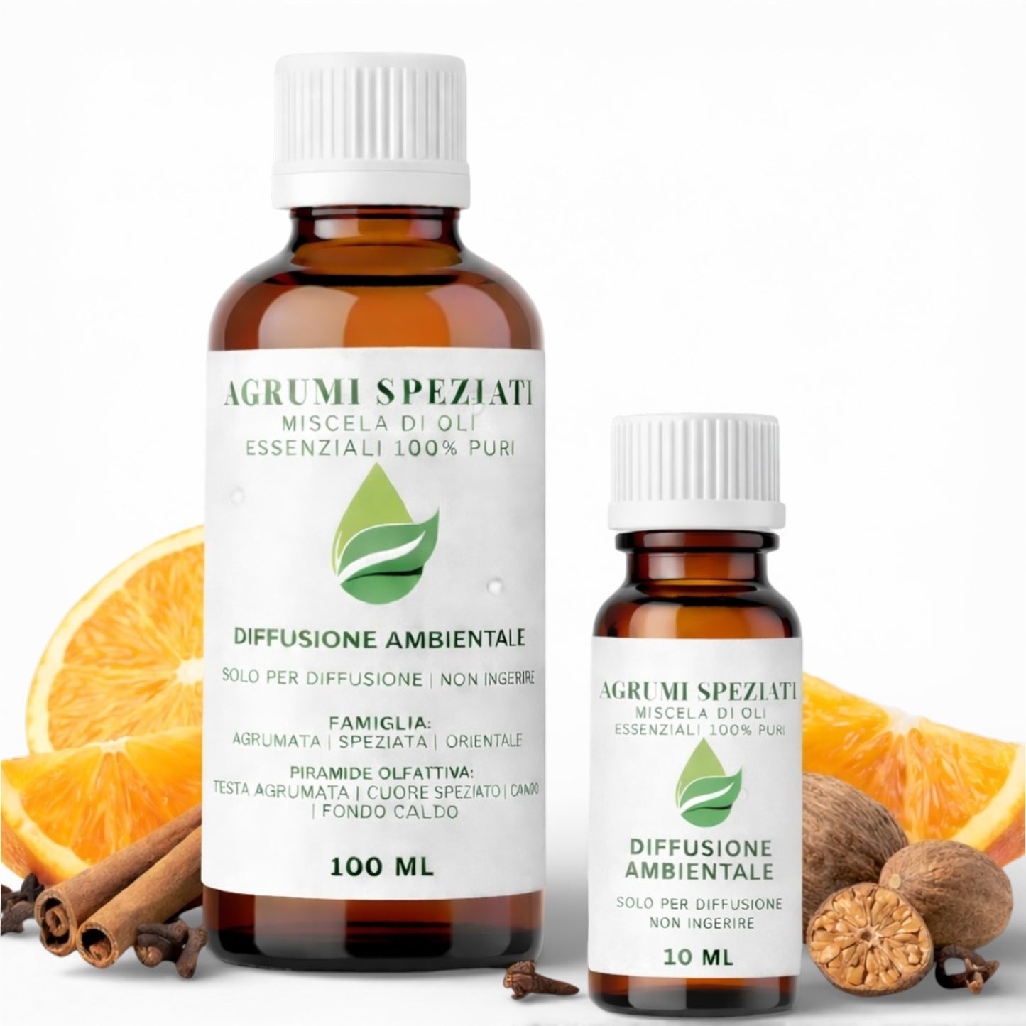 Agrumi Speziati – miscela di oli essenziali 100% puri