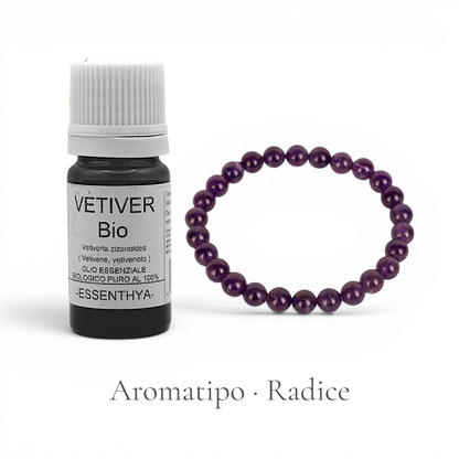 Aromatipo Radice — Vetiver Bio + Ametista