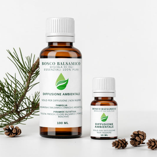 Bosco Balsamico – miscela di oli essenziali 100% puri