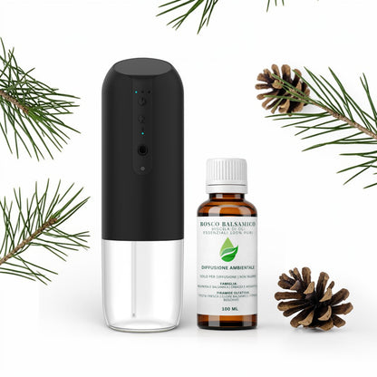 Kit Profumare Casa Naturale | Diffusore + Olio Essenziale