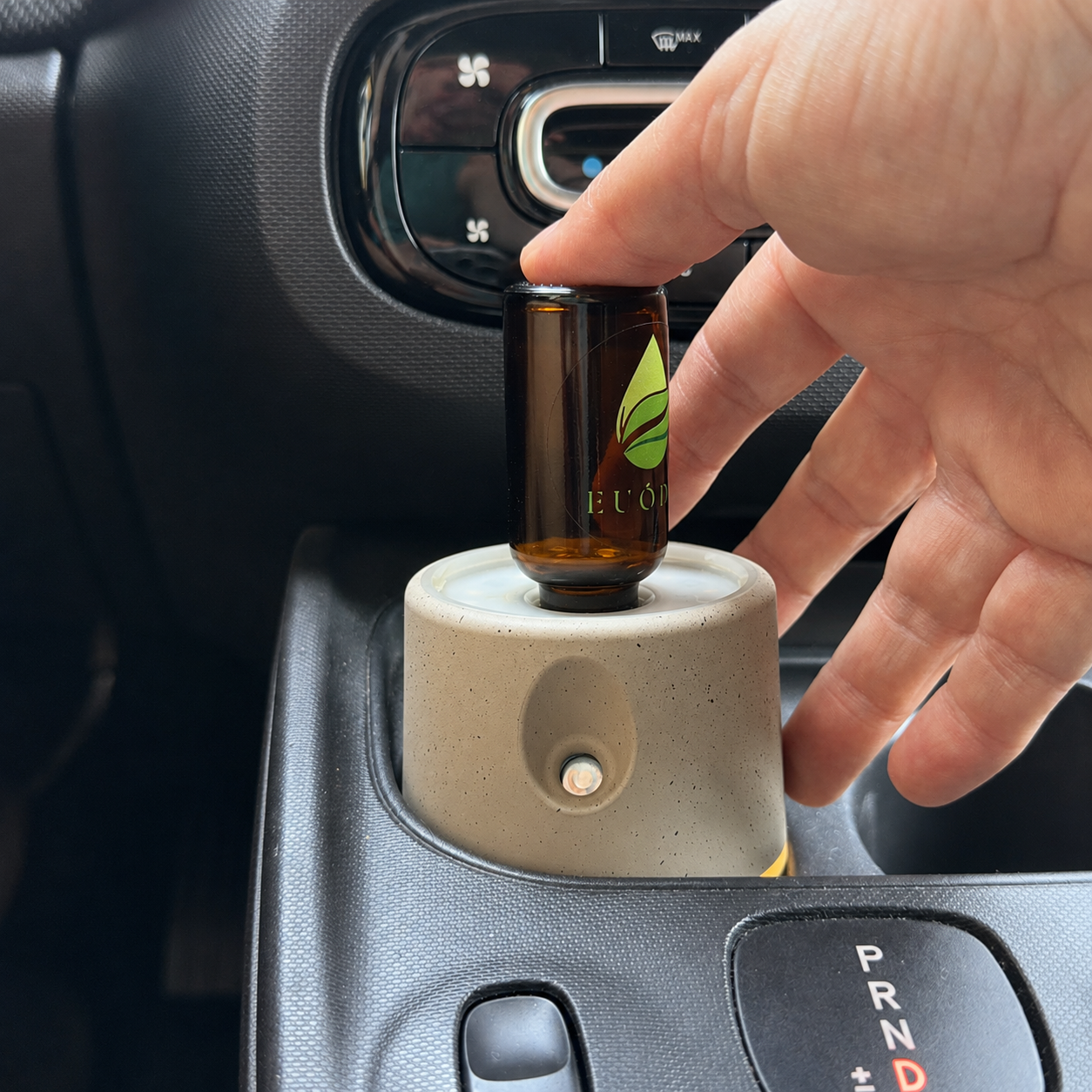 Diffusore nel portabicchiere della Smart