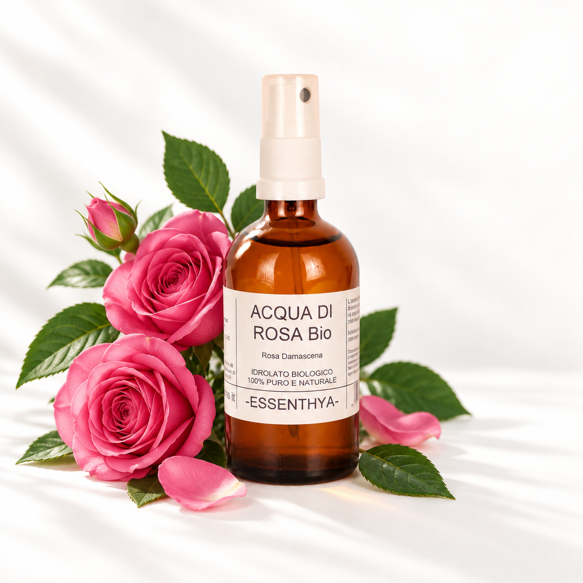 Idrolato di Rosa Bio, Acqua di Rose