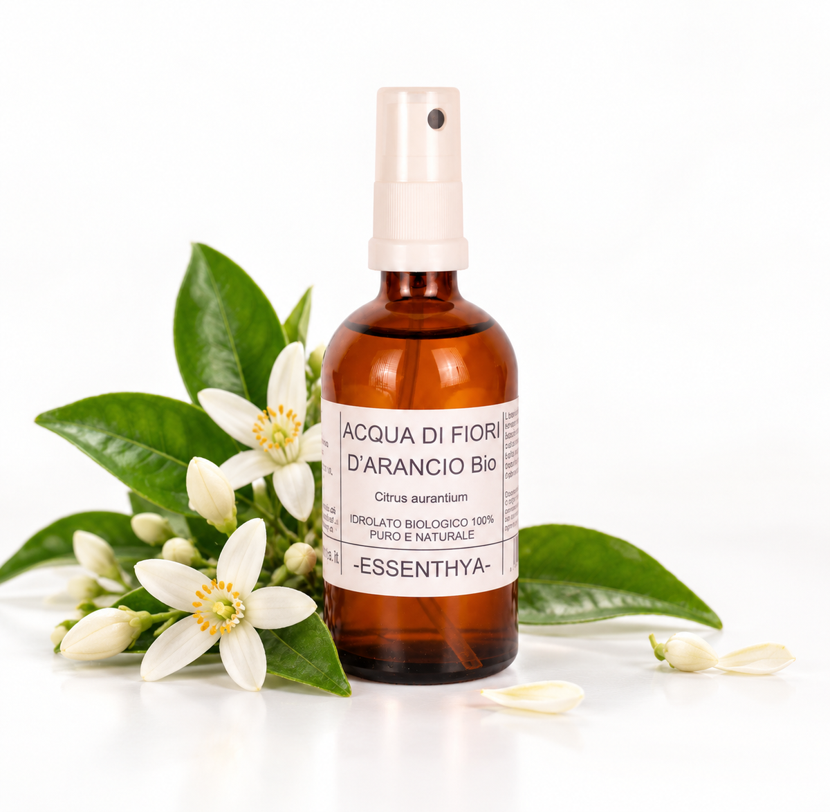 Idrolato di fiori d'Arancio Bio, Acqua di Neroli