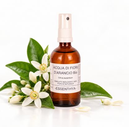 Idrolato di fiori d'Arancio Bio, Acqua di Neroli