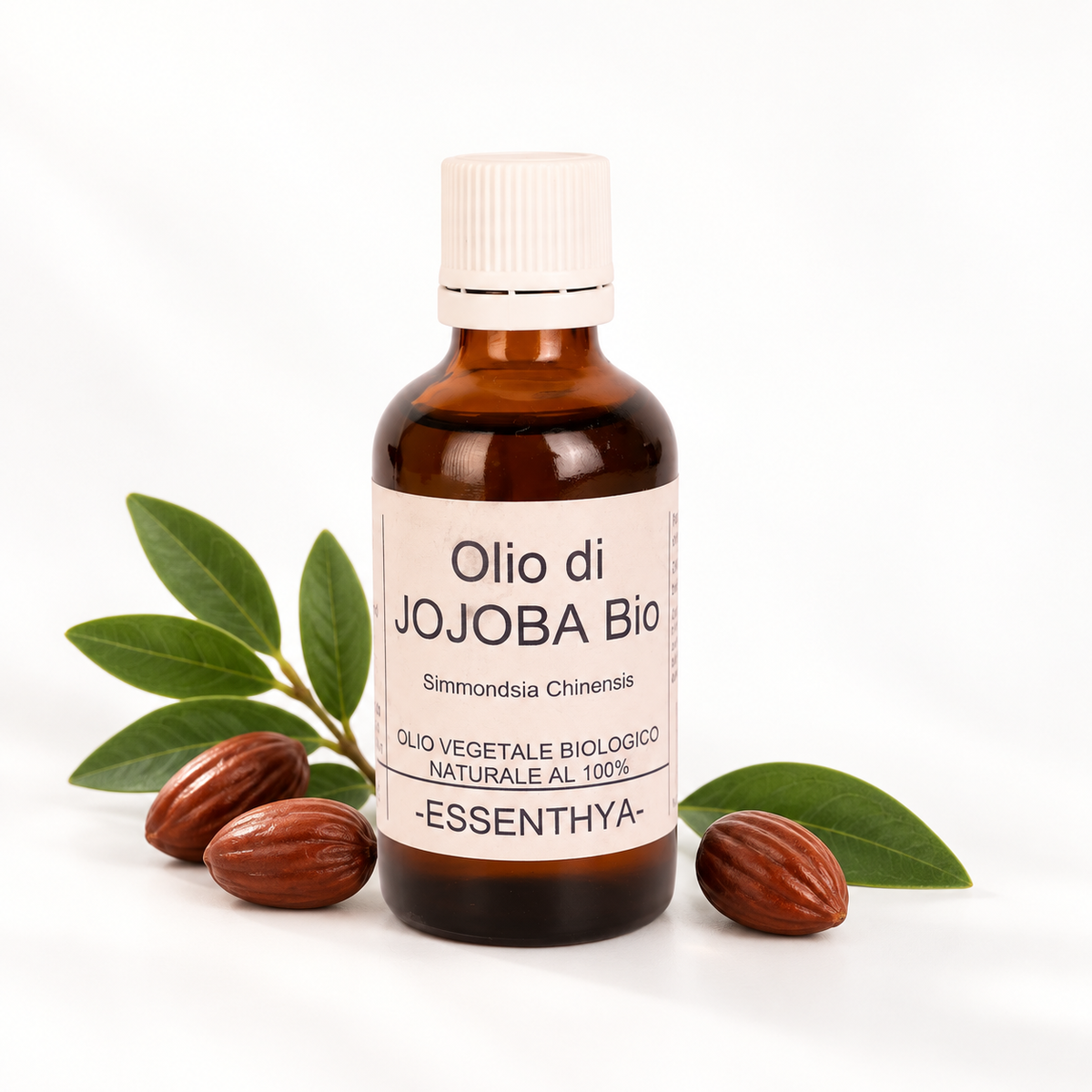 Olio vegetale di jojoba bio EUODIA, 50ml, equilibrante per pelle e capelli