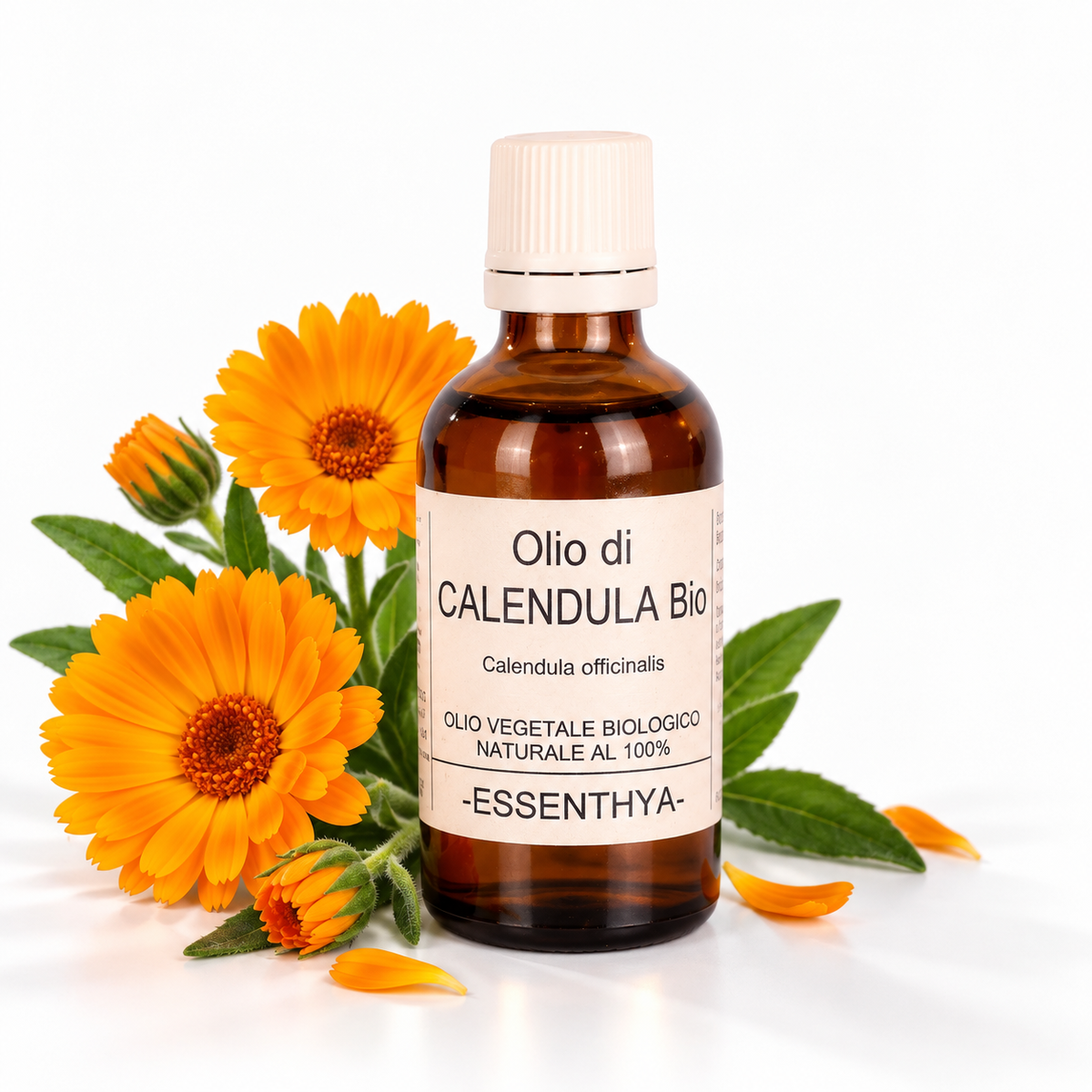 Oleolito di calendula bio EUODIA, 50ml, lenitivo per pelli sensibili