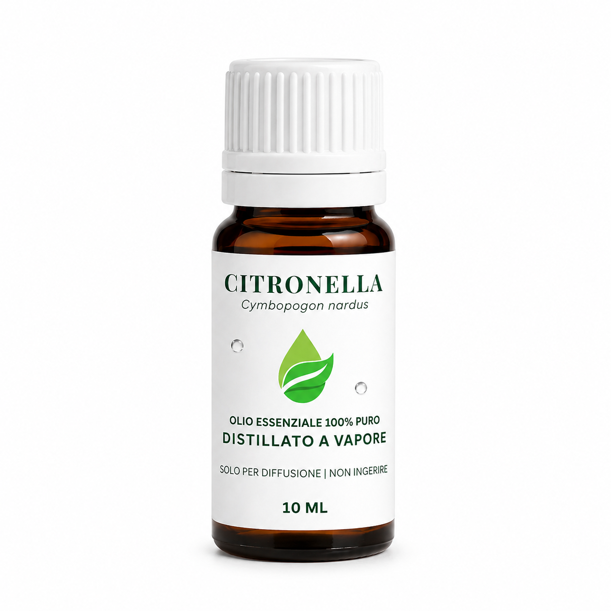 Olio Essenziale di Citronella da 10 ml Euodia