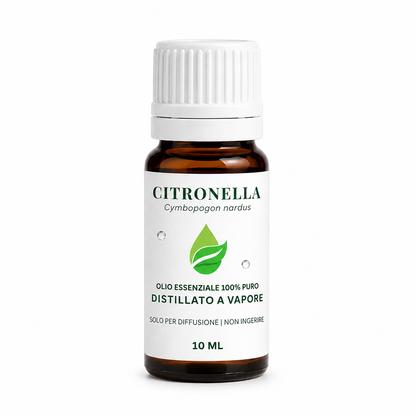 Olio Essenziale di Citronella da 10 ml Euodia