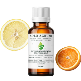Solo Agrumi – miscela di oli essenziali 100% puri