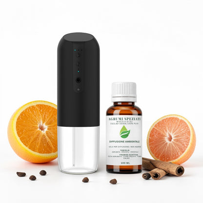 Kit Profumare Casa Naturale | Diffusore + Olio Essenziale