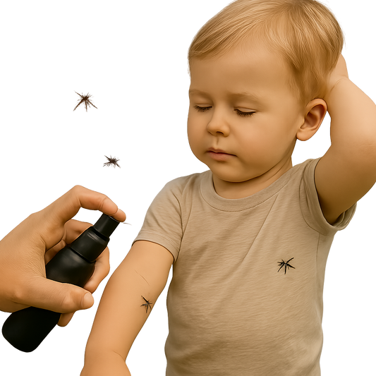 ZanzaRepel: Spray Repellente per Zanzare con Oli Essenziali