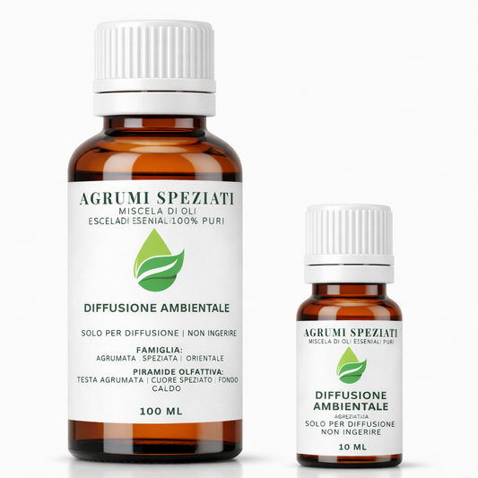 Agrumi Speziati miscela di Oli essenziali puri