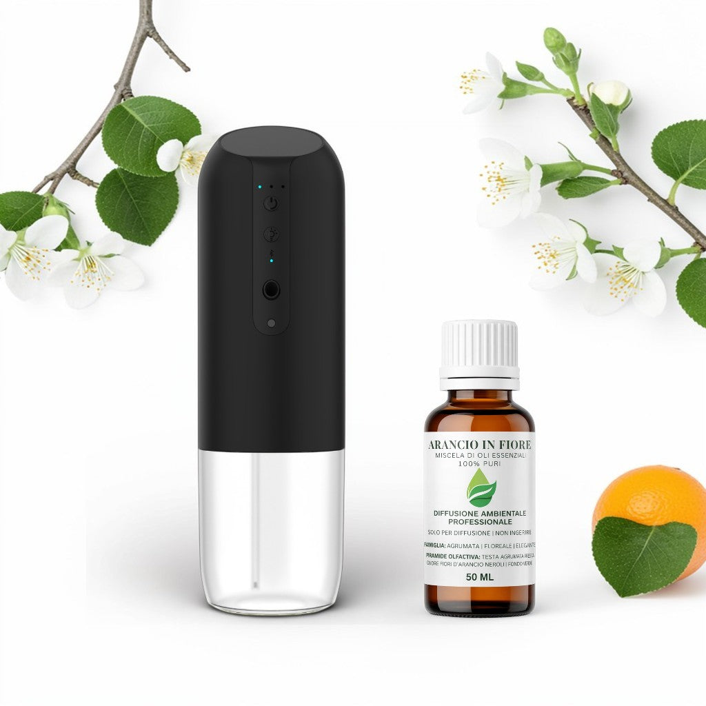 Kit Profumare Casa Naturale | Diffusore + Olio Essenziale