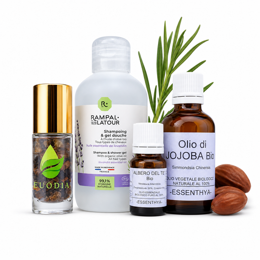 Kit Anti-Pidocchi Naturale con Tea Tree Oil