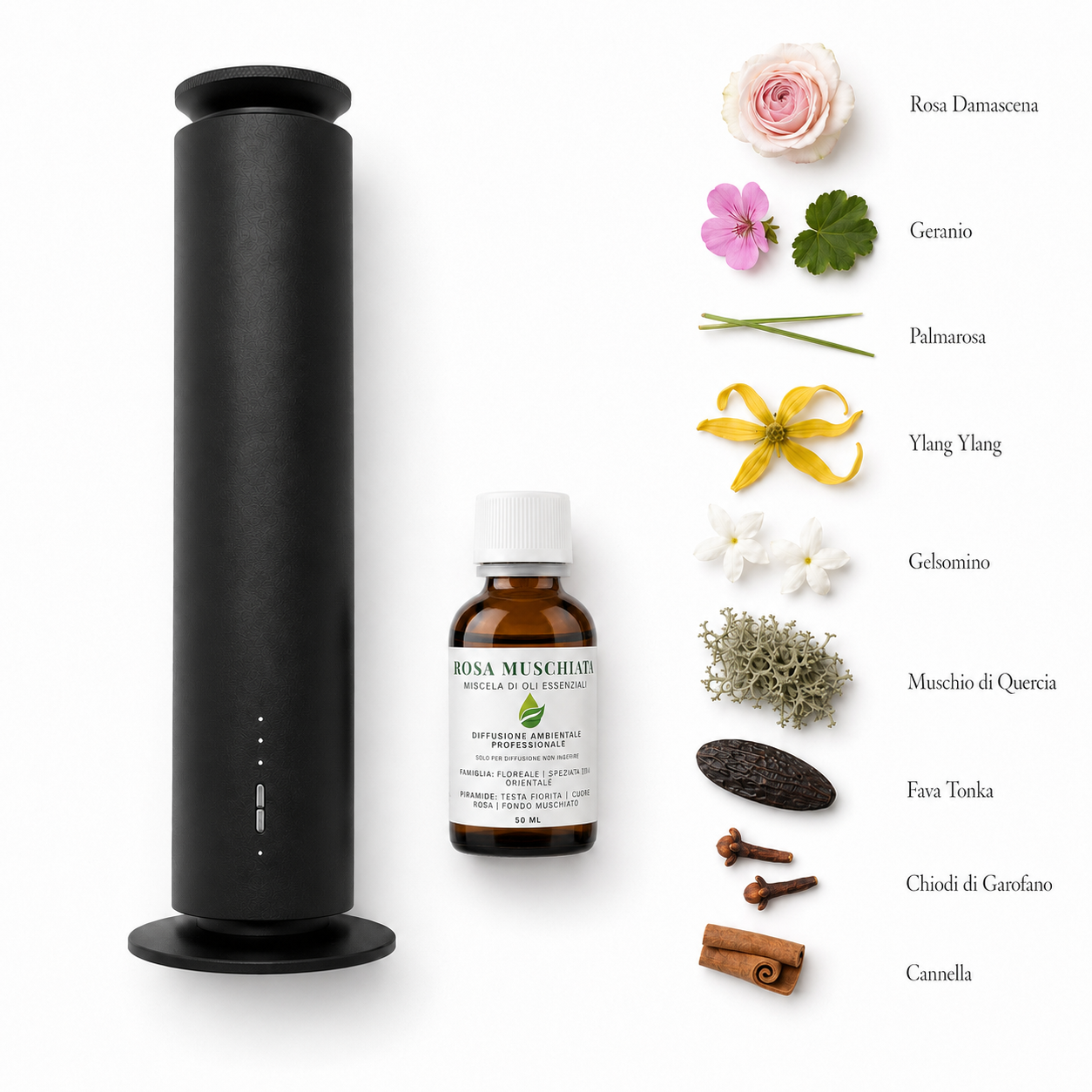 Kit Profumare Casa con Tauer e Rosa Muschiata