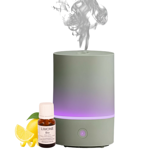 Desk Essential — Diffusore ad acqua per oli essenziali per scrivania.