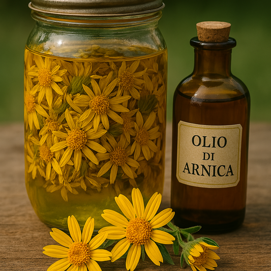 Estrazione dell'Olio Vegetale di Arnica