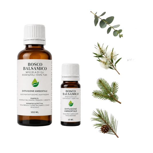 Bosco Balsamico – miscela di oli essenziali 100% puri