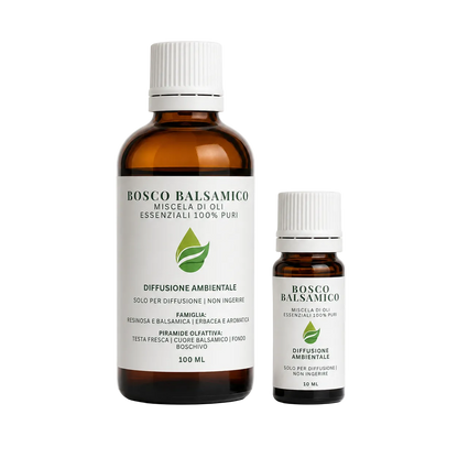 Bosco Balsamico miscela Euodia da 10 e 100 ml