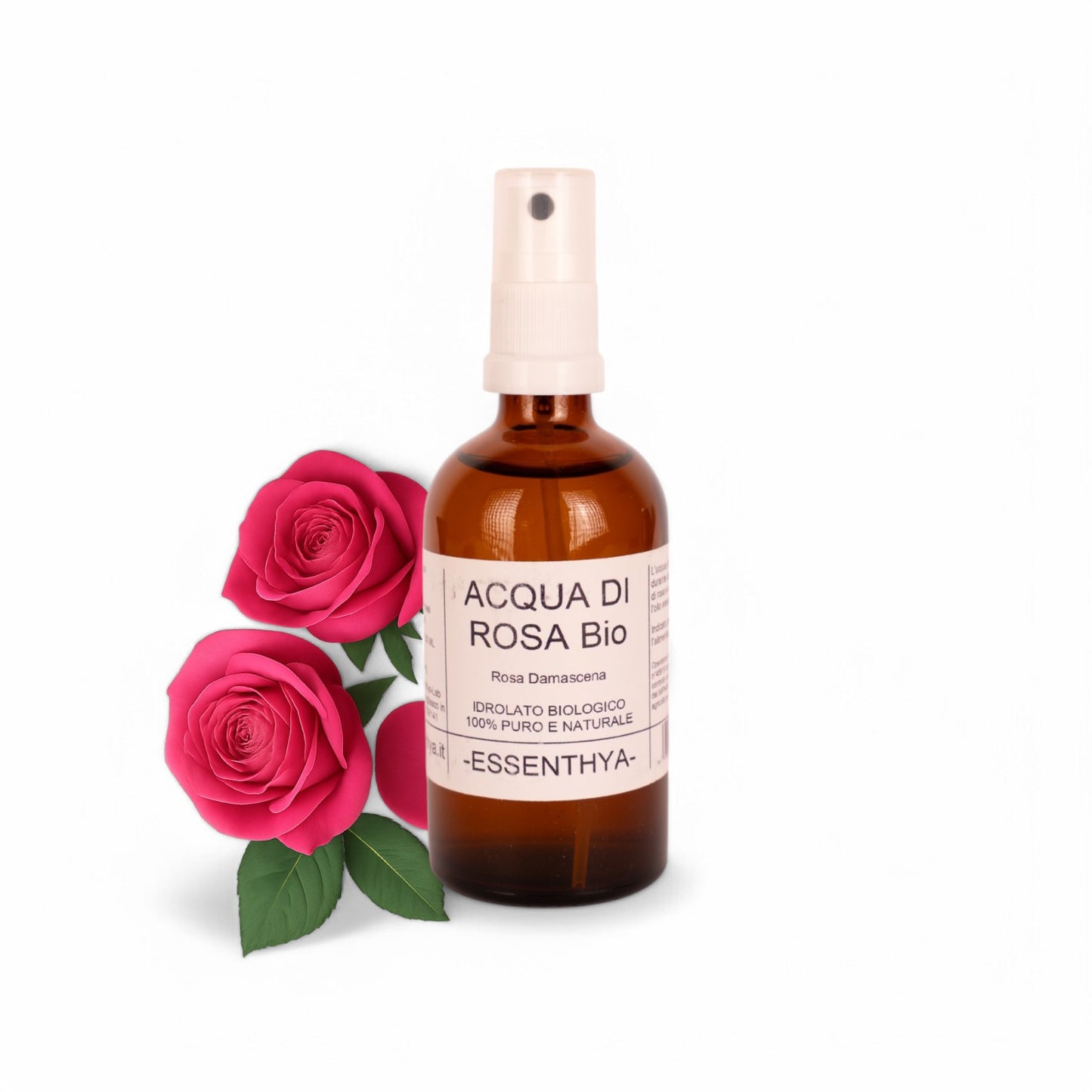 Idrolato di Rosa Bio, Acqua di Rose