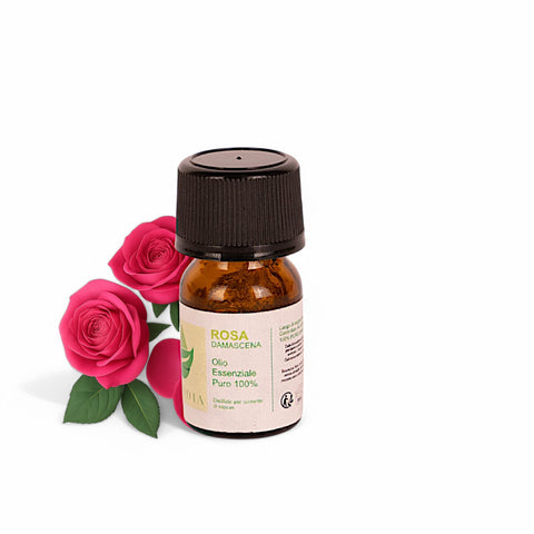 Olio essenziale di Rosa Damascena di Bulgaria EUODIA, Rosa damascena distillata a vapore