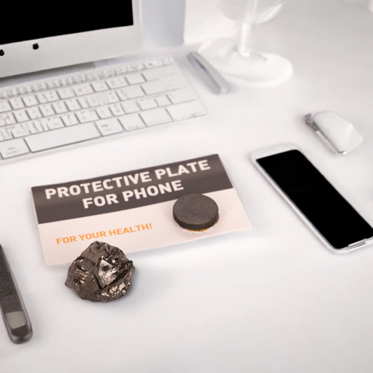 Shungite Elite pietra e piastrina adesiva