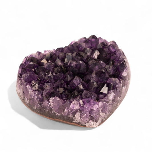 Drus a di ametista a cuore 381 gr