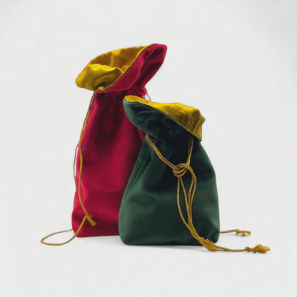 Sacchetto Regalo Sartoriale in Velluto – Edizione Natalizia