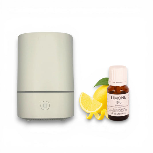 Starter Kit Euodia: diffusore ad ltrasuoni e limone