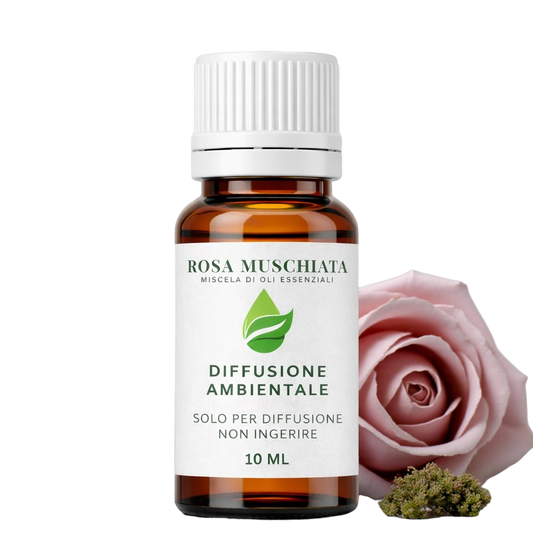 Rosa Muschiata Miscela di Oli Essenziali per diffusione Euodia