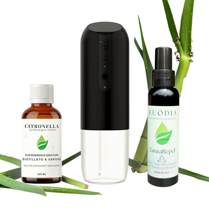Kit Antizanzare Naturale | Interni fino a 40 m²