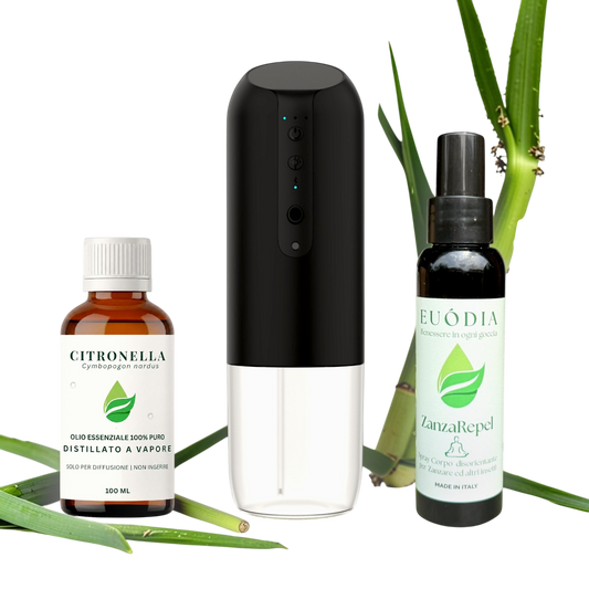 Kit Antizanzare Naturale | Interni fino a 40 m²